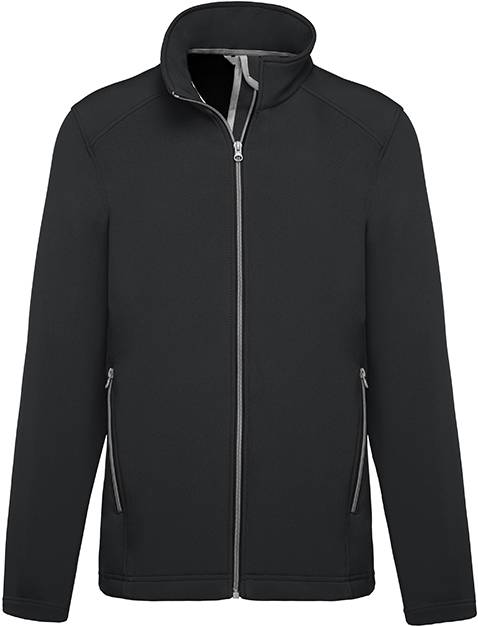 Veste softshell brodée  dans notre atelier de Marseille 13003